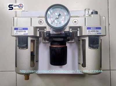EC5000-10D Filter Regulator Lubricator 3 Unit Size 1" Auto 